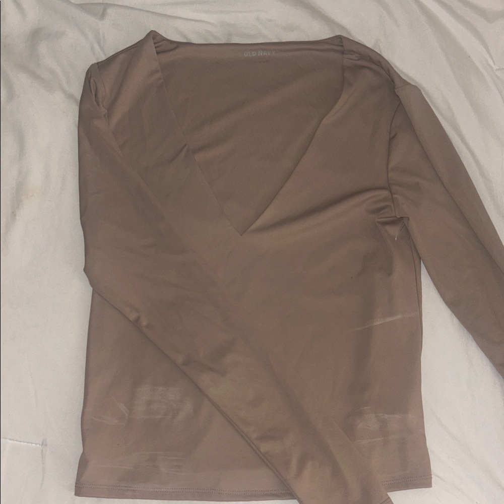 Old navy tan work shirt